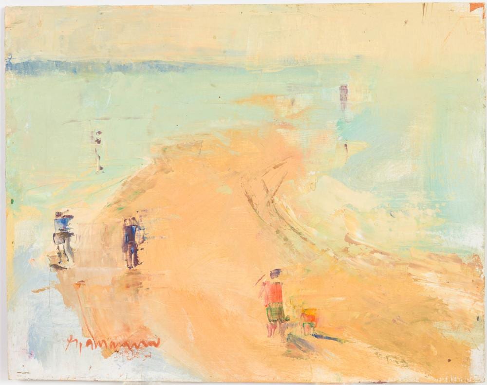 Mary Giammarino comparable auction result: mary giammarino american b 1957 low tide o b