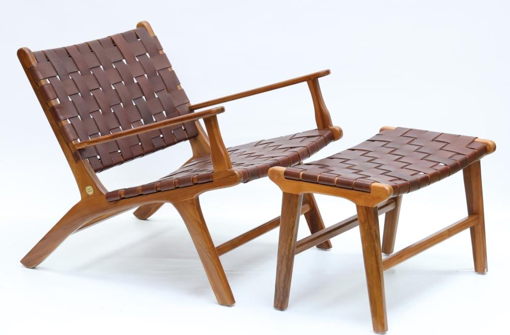 Olivier De Schrijver comparable auction result: olivier de schrijver n en 1958 edition comme chez vous art fauteuil chicago en cuir brun naturel et teck