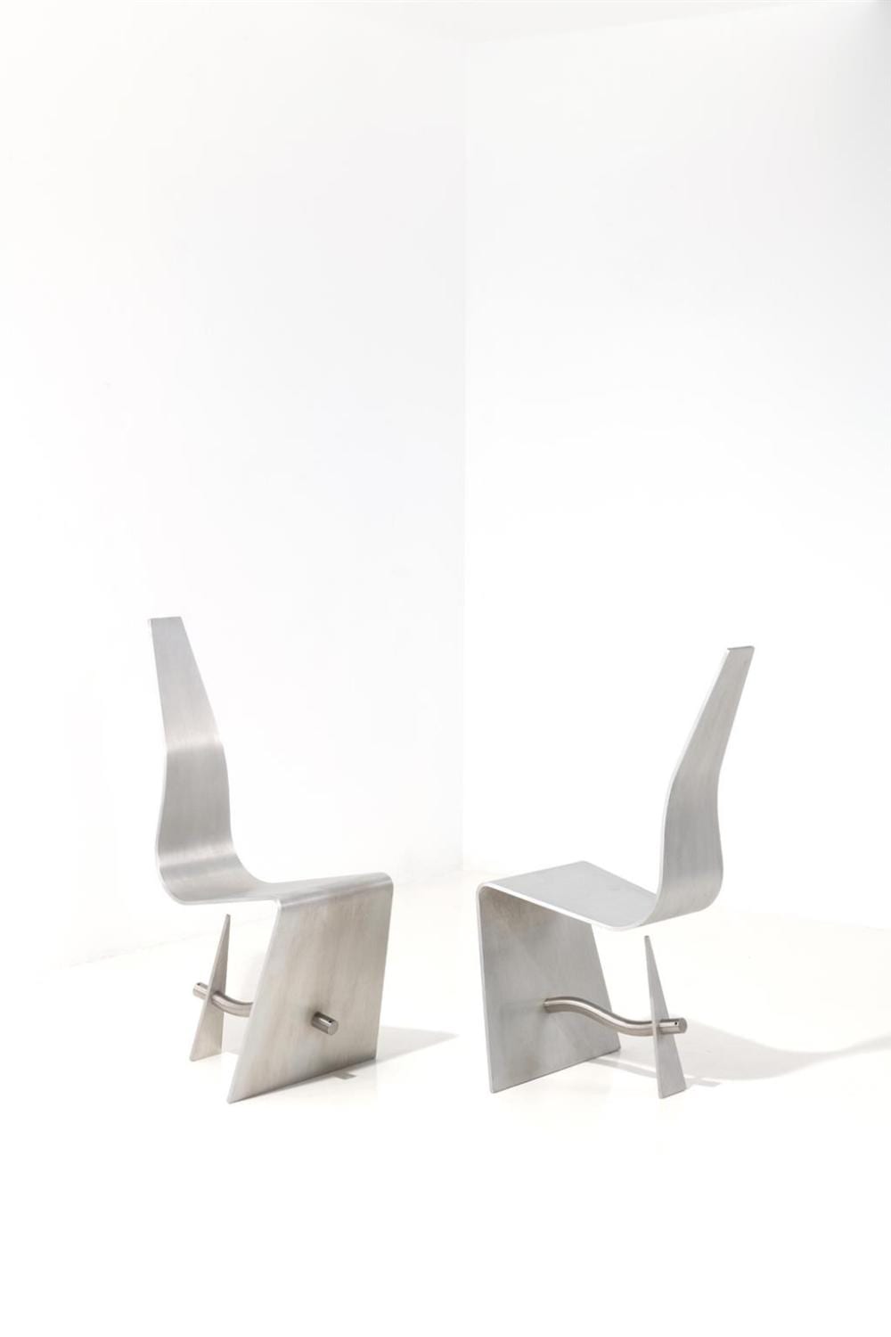 Ron Arad comparable auction result: ron arad born 1951 pair of chairs horns model