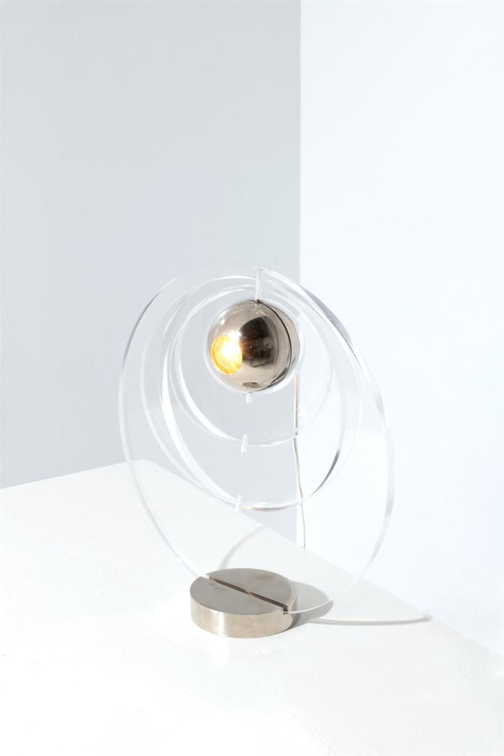 Yonel Lebovici comparable auction result: yonel lebovici 1937 1998 modular table lamp satellite model