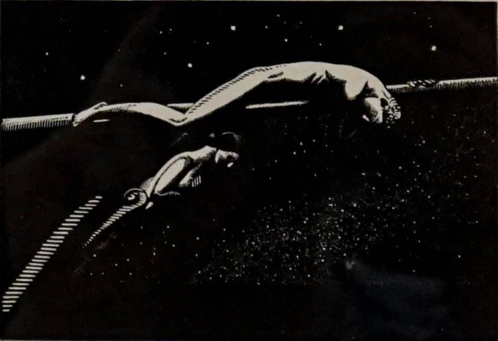 Rockwell Kent comparable auction result: rockwell kent american 1882 1971 voyager plate from n by e 1930 frame 12 1 2 x 15 1 2 in 31 8 x 39 4 cm