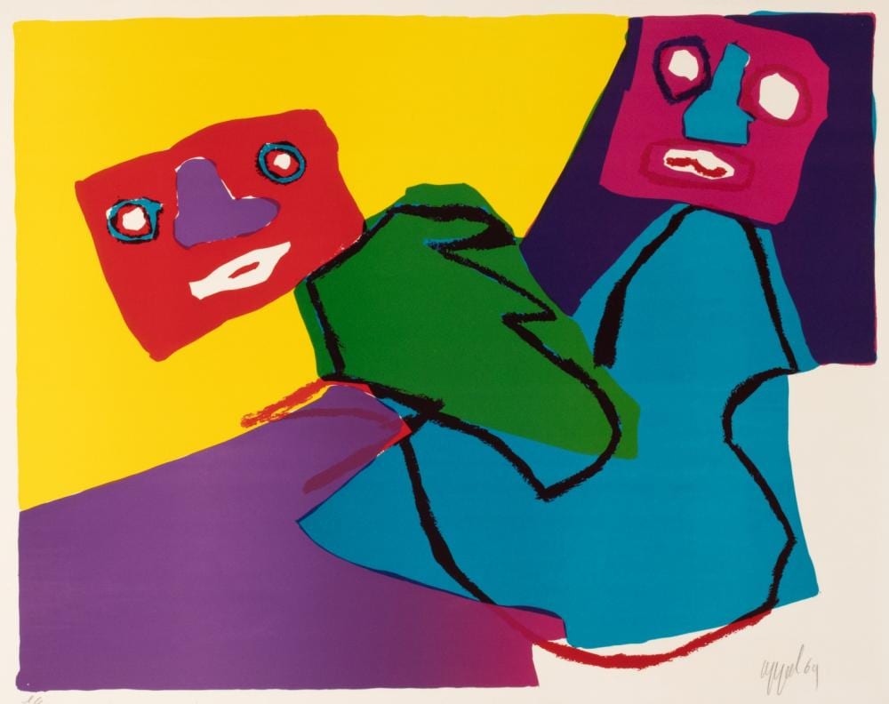 karel appel 1921 2006 pencil signed lithograph · Soulis Auctions · 2026-06-27 Karel Appel comparable auction result: karel appel 1921 2006 pencil signed lithograph