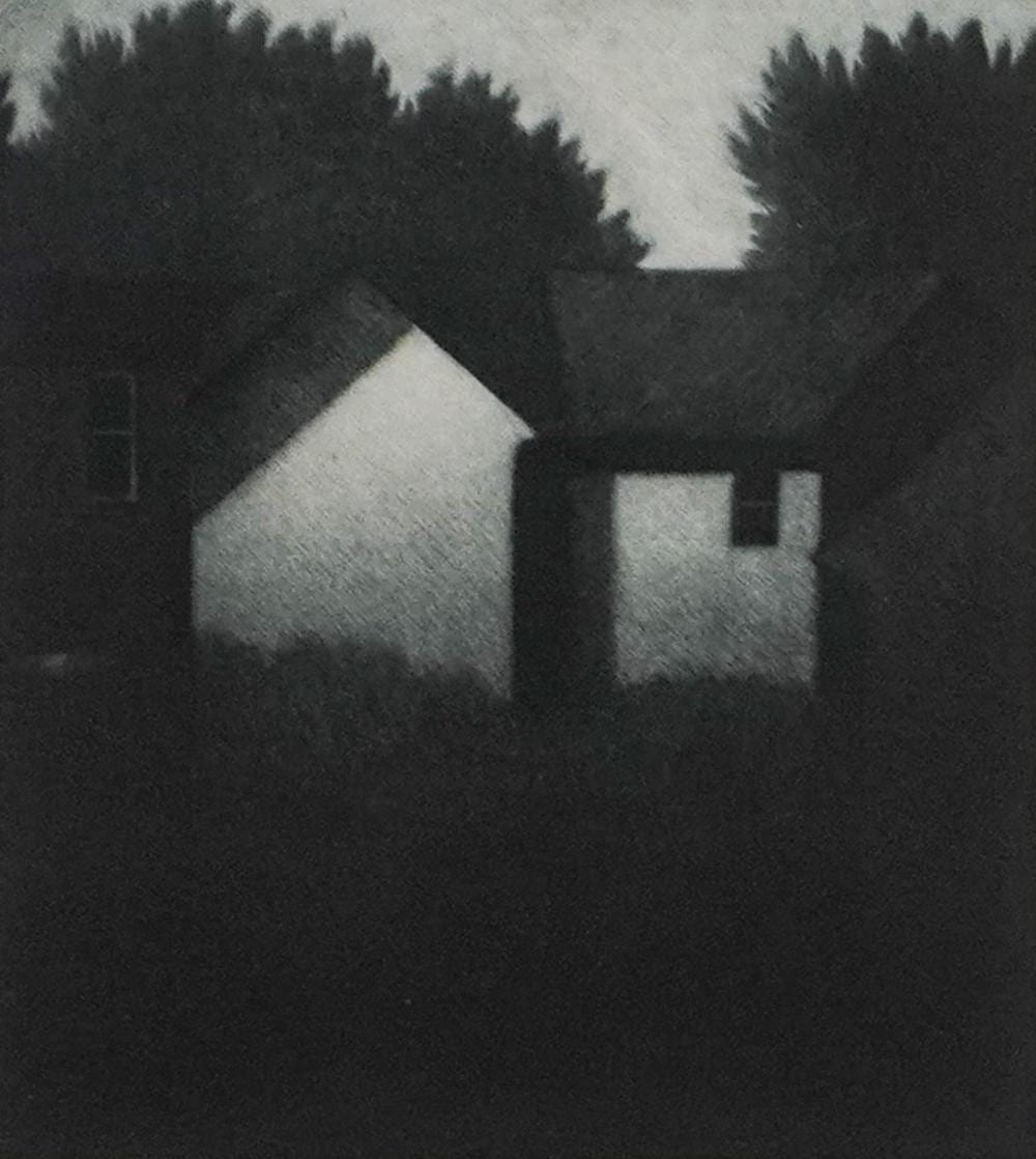 robert kipniss american 1931 twilight mezzotint signed l r and numbered 47 75 l l frame size 19 3 4 x 18 3 4 in 50 2 x 47 6 cm · Weschler's · 2026-06-09 Robert Kipniss comparable auction result: robert kipniss american 1931 twilight mezzotint signed l r and numbered 47 75 l l frame size 19 3 4 x 18 3 4 in 50 2 x 47 6 cm