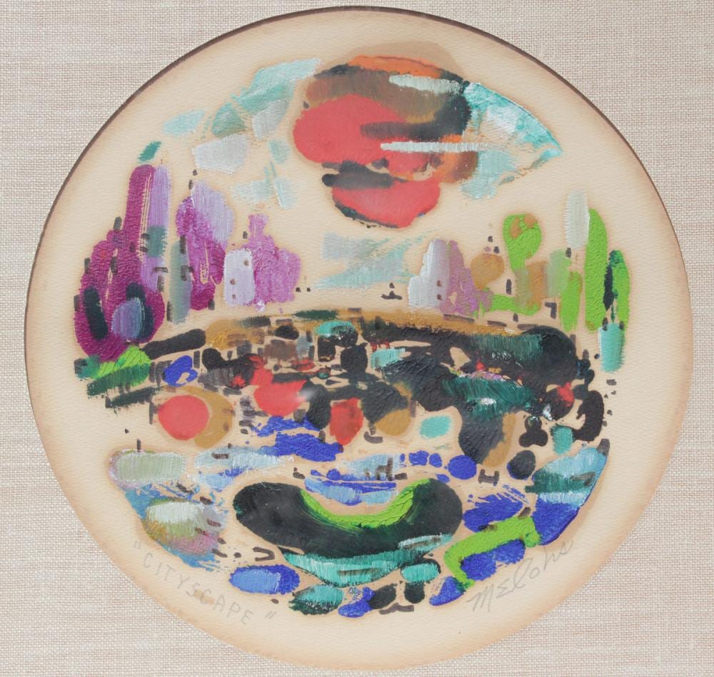 charles melohs cityscape painting · Burchard Galleries Inc · 2026-06-14 Charles Melohs comparable auction result: charles melohs cityscape painting