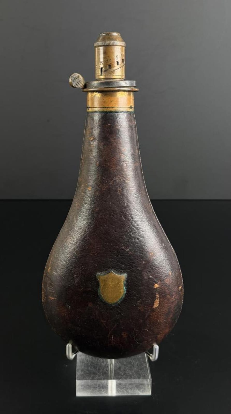 James (1887) Dixon comparable auction result: james dixon sons brass powder flask