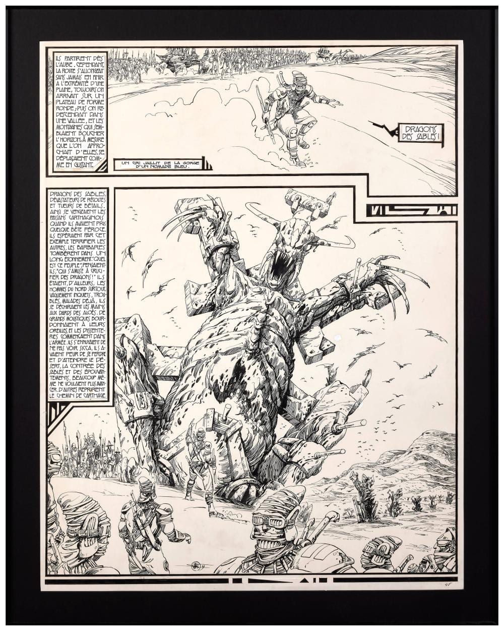 Philippe Druillet comparable auction result: philippe druillet