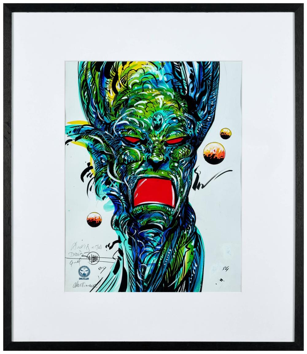 Philippe Druillet comparable auction result: philippe druillet