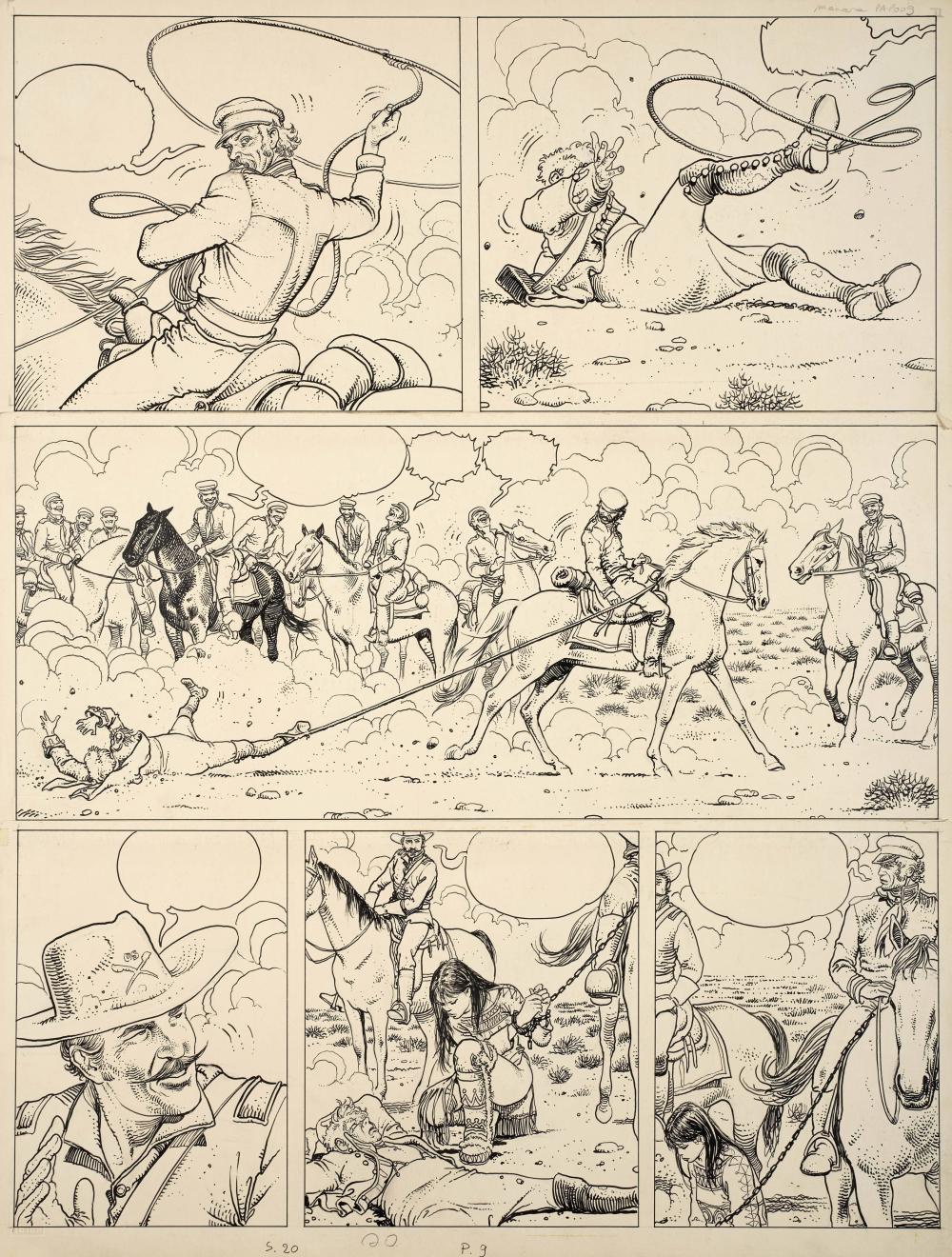 Milo Manara comparable auction result: milo manara