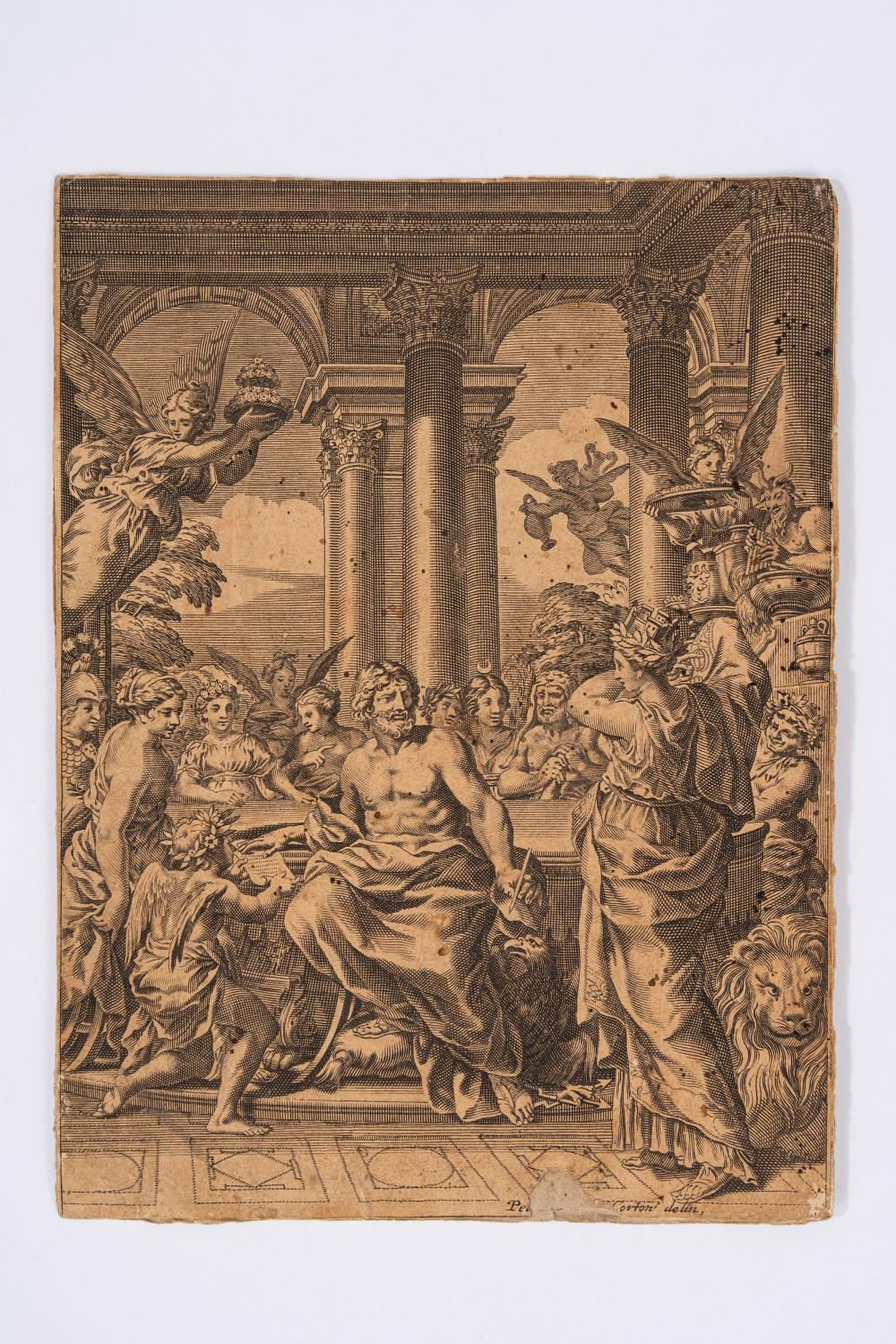 Pietro Da Cortona comparable auction result: pietro da cortona 1596 1669 jupiter and the olympian gods 1600