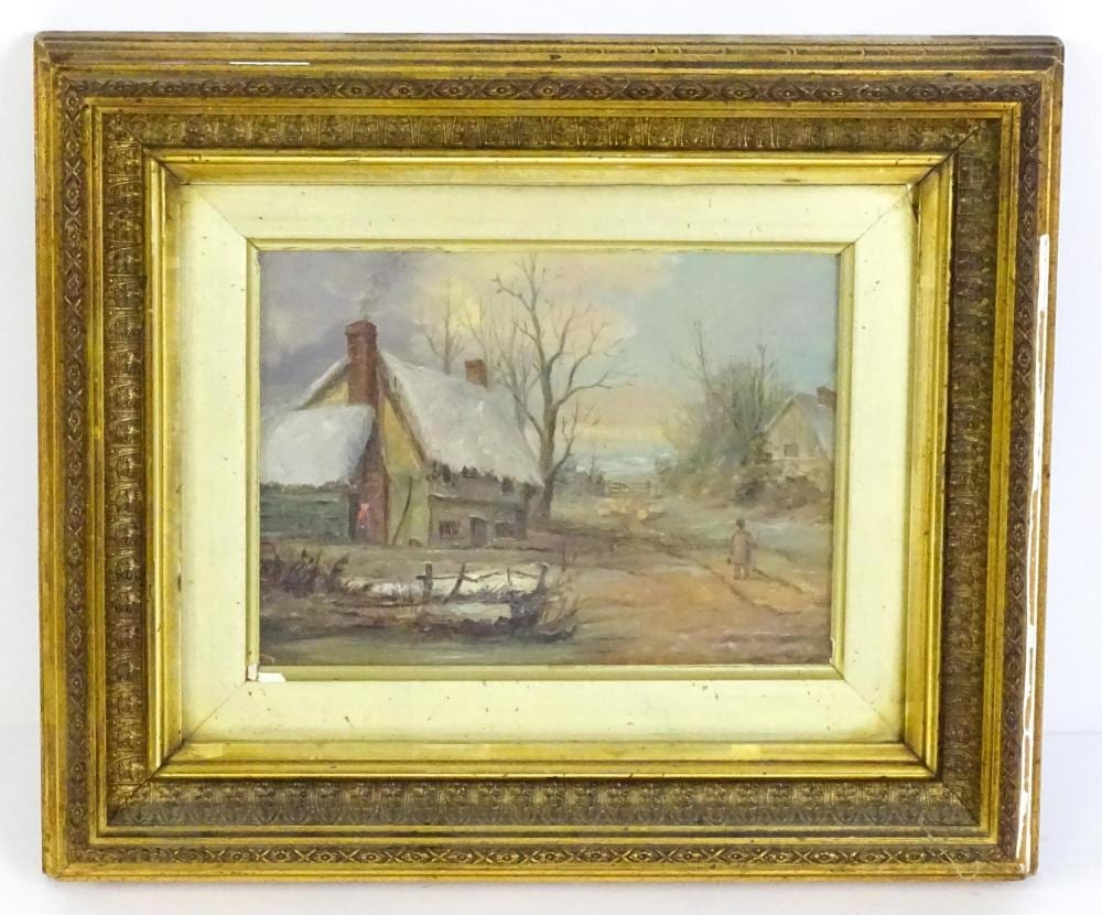 christopher mark maskell 1846 1933 oil on canvas a winter landscape wit · Claydon Auctioneers · 2026-06-22 Christopher Mark Maskell comparable auction result: christopher mark maskell 1846 1933 oil on canvas a winter landscape wit