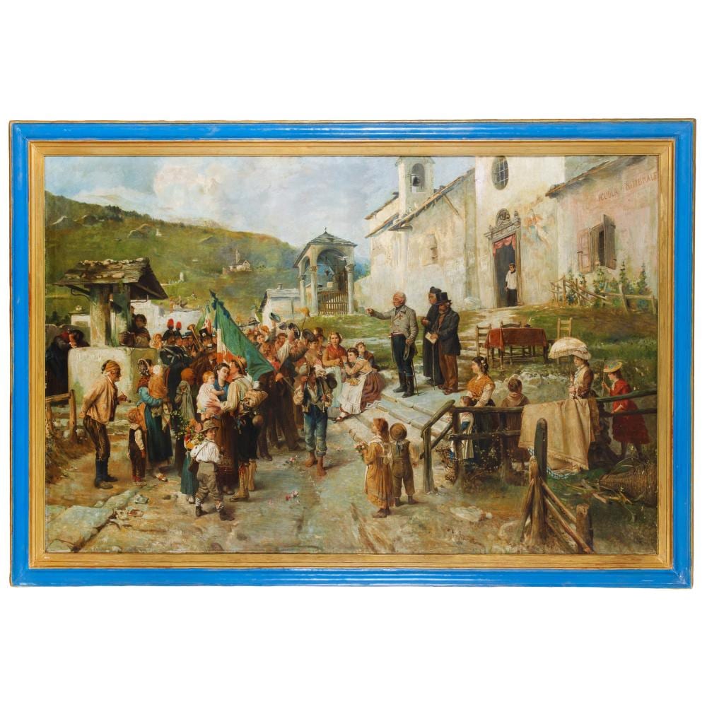 Gerolamo Induno comparable auction result: gerolamo induno copy after