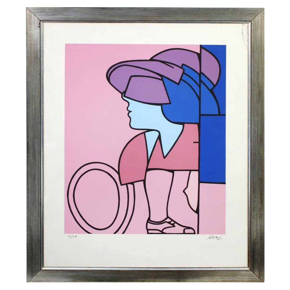 Valerio Adami comparable auction result: valerio adami