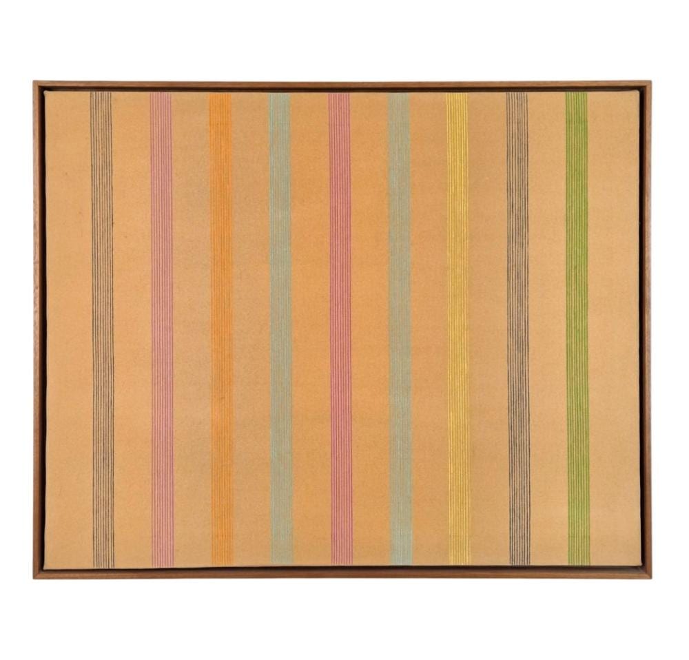gene davis abstract composition 1970 a c · Quinn's Auction Galleries · 2026-06-18 Gene Bernard Davis comparable auction result: gene davis abstract composition 1970 a c