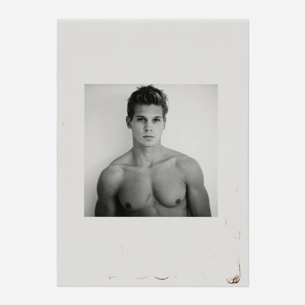 Bruce Weber comparable auction result: bruce weber untitled