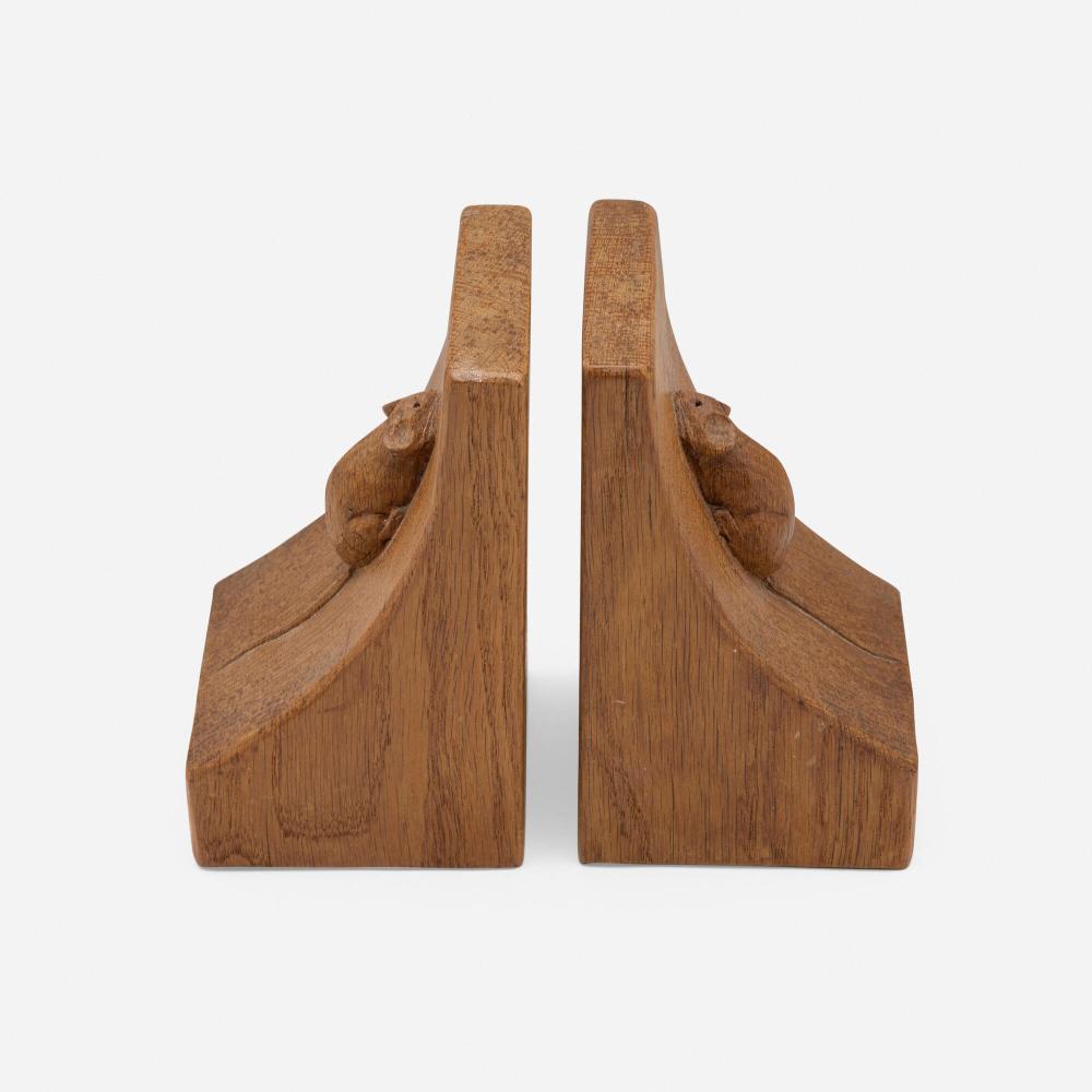 Robert (1912) Jacobsen comparable auction result: robert mouseman thompson mouse bookends pair