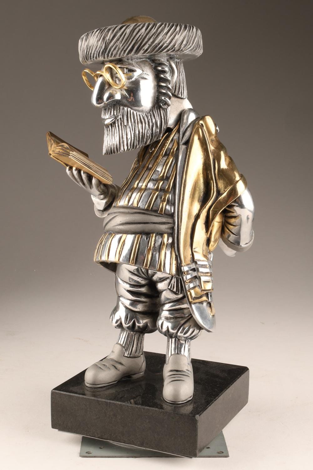 Frank Meisler comparable auction result: frank meisler israel 1929 2018 rebbe mendel sculpture aka reb alter artist s proof
