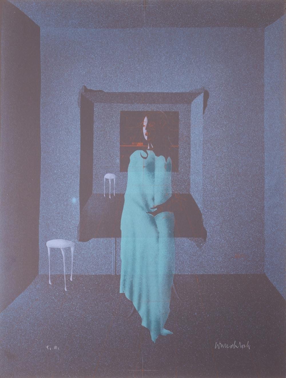 Paul Wunderlich comparable auction result: paul wunderlich