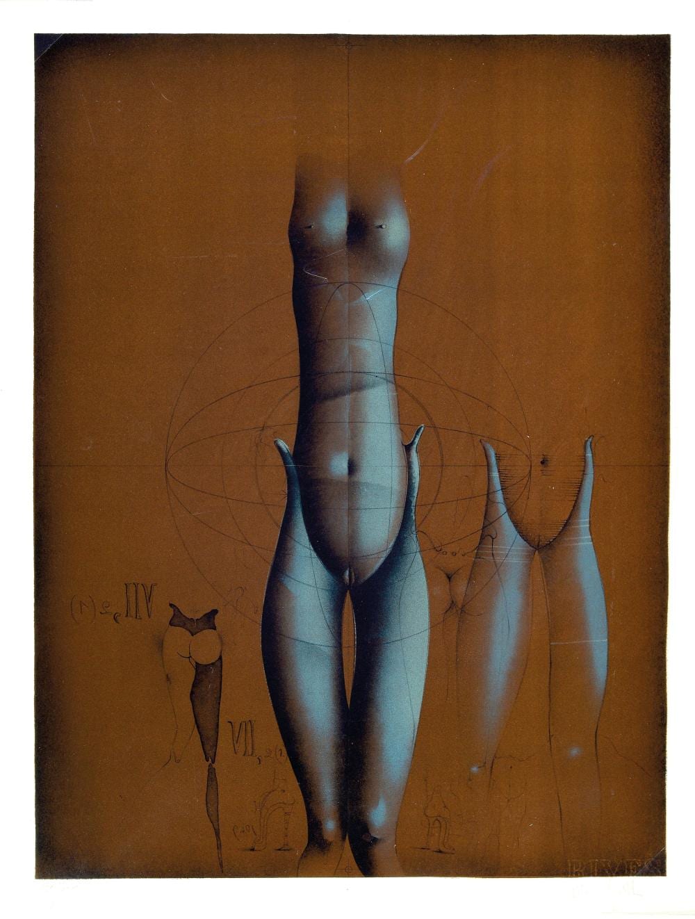 Paul Wunderlich comparable auction result: paul wunderlich 1927 2010 color lithograph handsigned