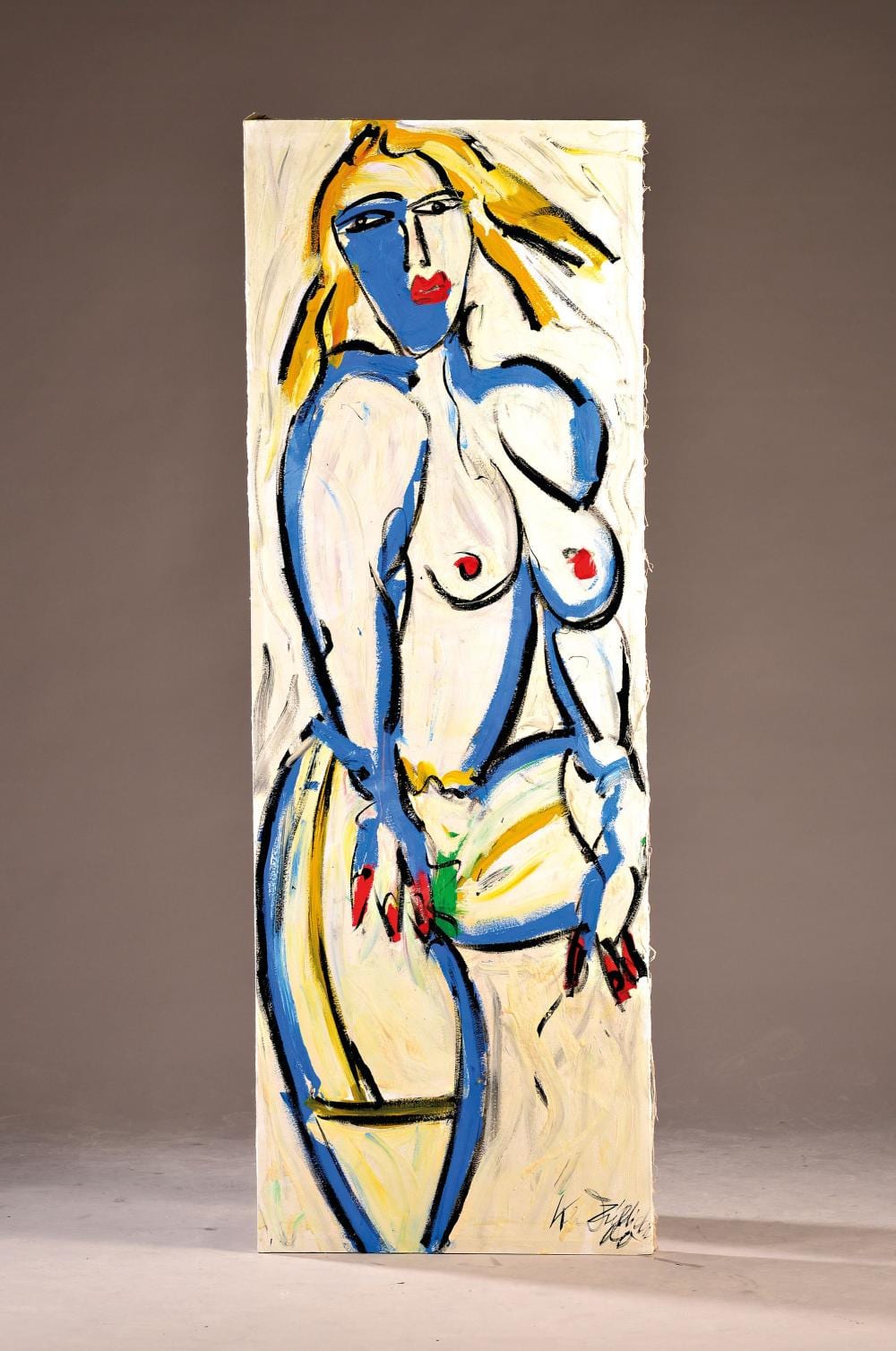 Peter Robert Keil comparable auction result: peter robert keil born 1942 z llichau standing