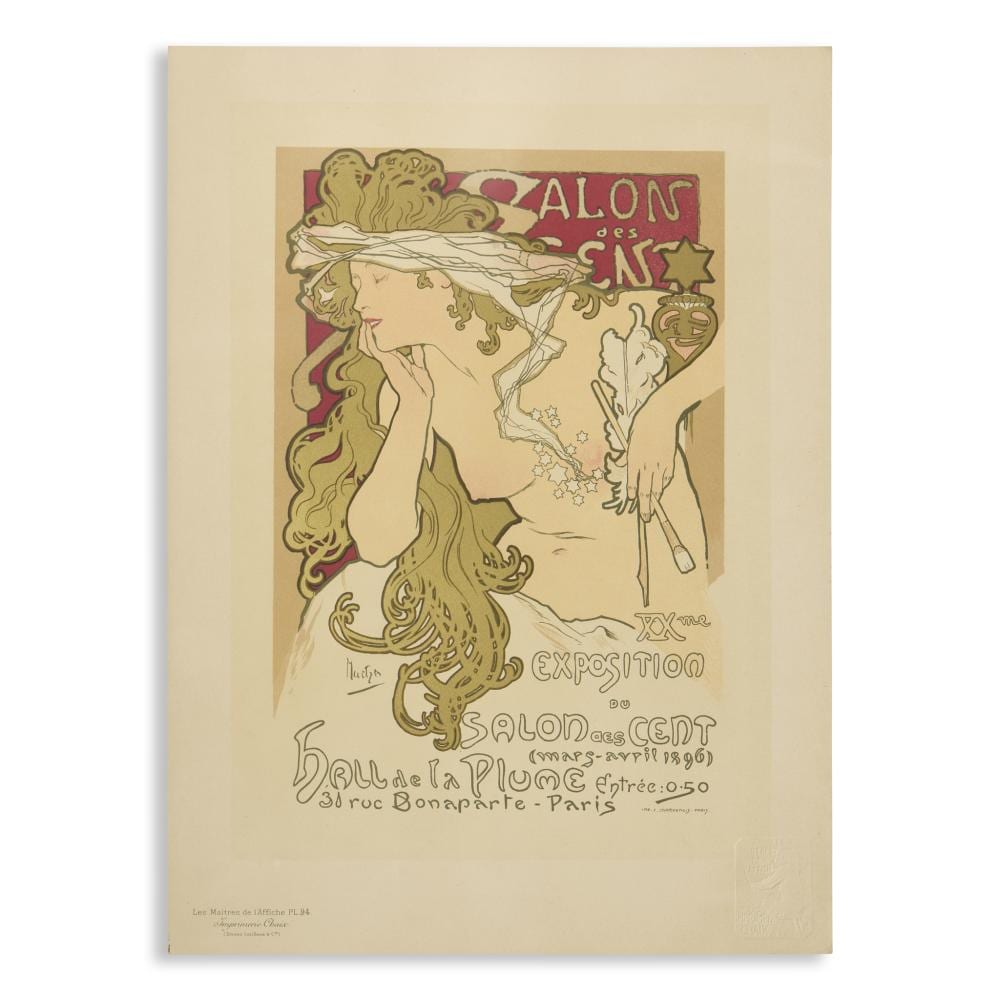 Alphonse Mucha comparable auction result: alphonse mucha 1860 1939