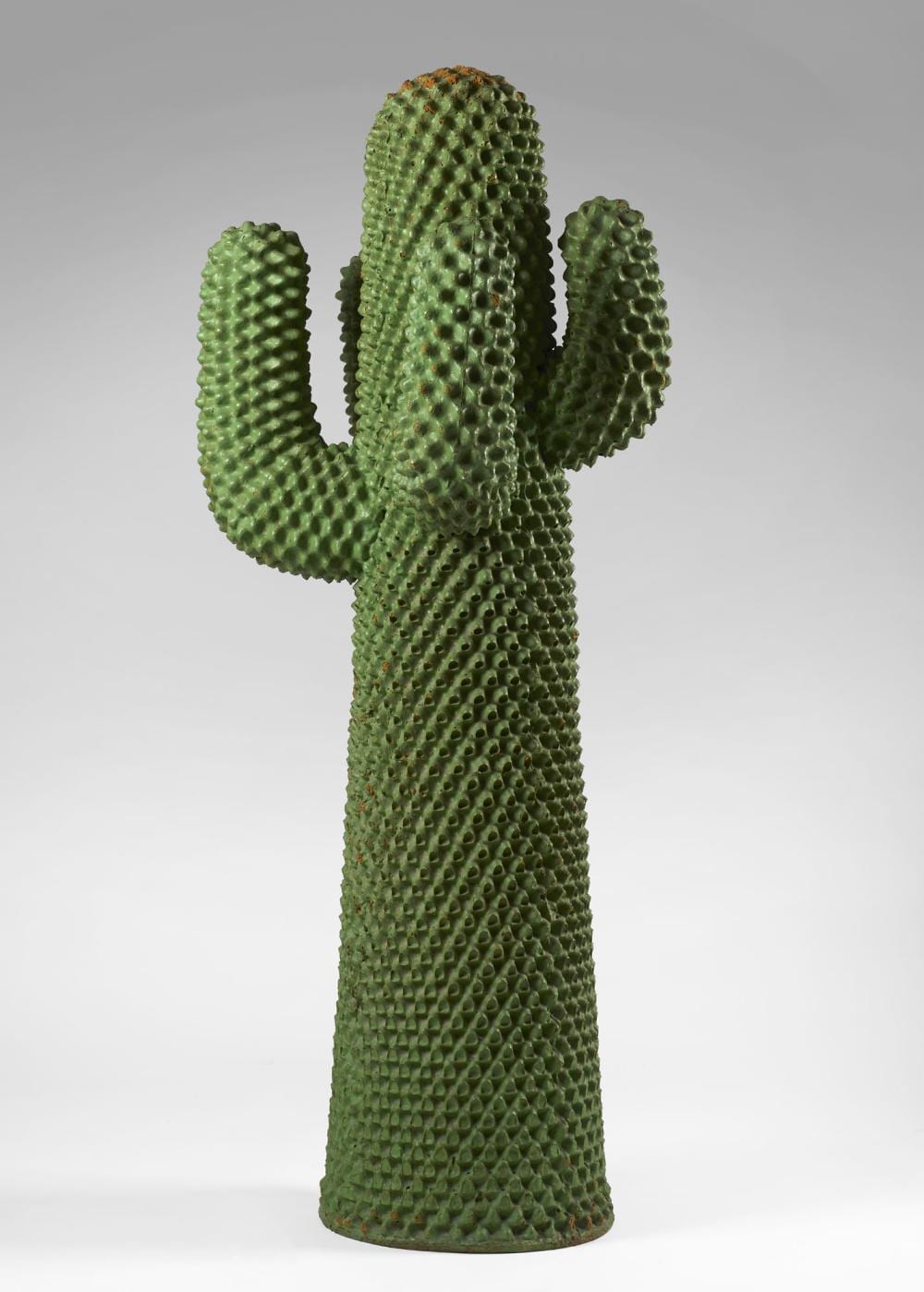 guido drocco 1942 e franco mello 1945 metacactus coat hanger produced by gufram wedge 1972 green painted cold foamed polyurethane h 167 cm major defects · Il Ponte Auction House · 2026-06-25 Guido Drocco comparable auction result: guido drocco 1942 e franco mello 1945 metacactus coat hanger produced by gufram wedge 1972 green painted cold foamed polyurethane h 167 cm major defects