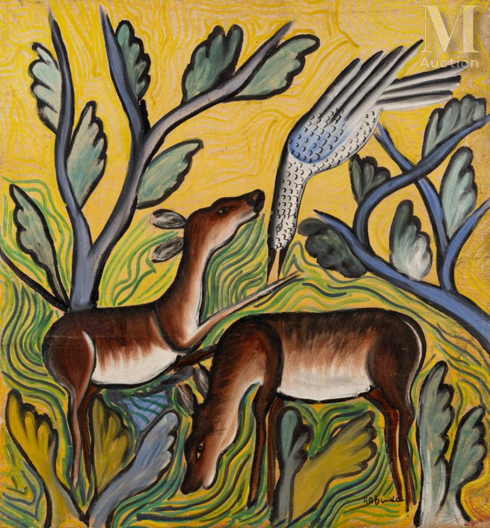 kabinda kunkulu victor kinda born 1927 · Millon & Associes · 2026-06-18 Kabinda Kunkulu Victor comparable auction result: kabinda kunkulu victor kinda born 1927