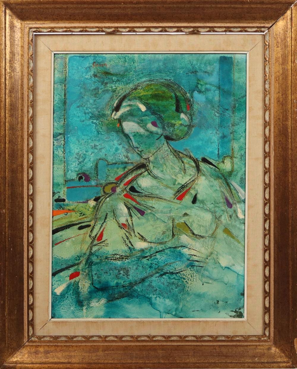 lazzaro donati signora oil on panel · Roland Auctions NY · 2026-06-27 Lazzaro (1926) Donati comparable auction result: lazzaro donati signora oil on panel
