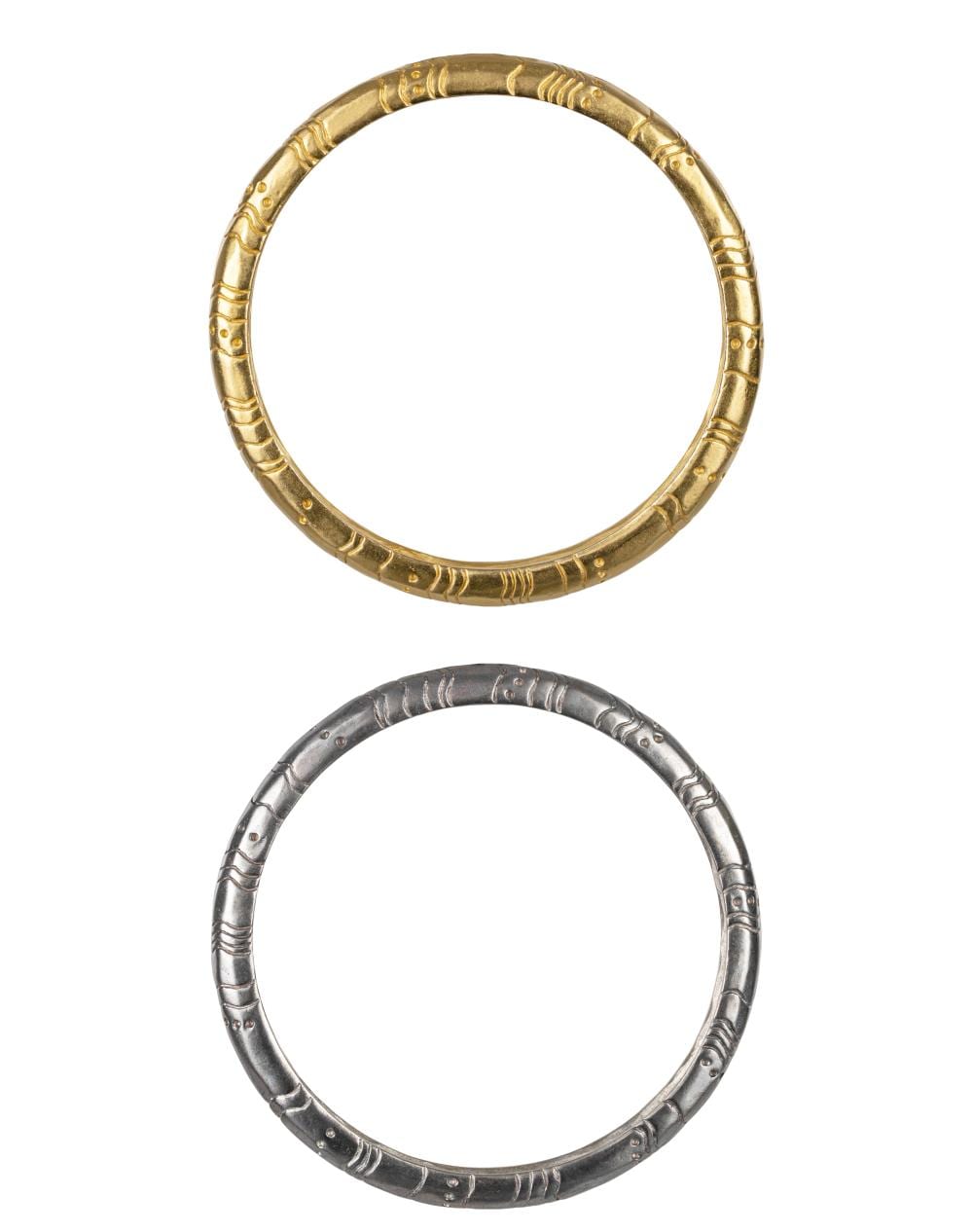 Karl Lagerfeld comparable auction result: karl lagerfeld 2 bracelets