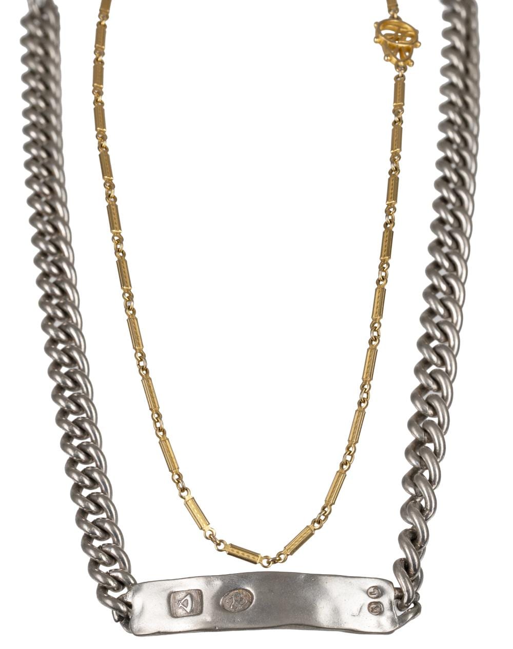 Karl Lagerfeld comparable auction result: karl lagerfeld 2 chains
