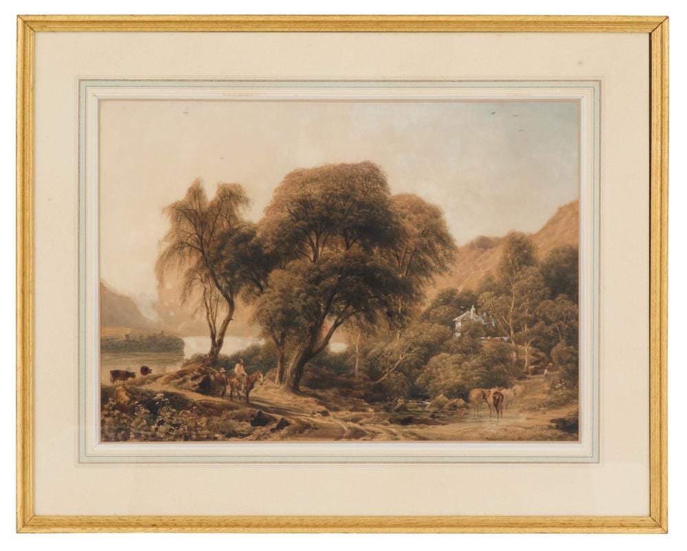 peter de wint british 1784 1849 the head of the loch · New Orleans Auction Galleries · 2026-06-18 Peter DeWint comparable auction result: peter de wint british 1784 1849 the head of the loch
