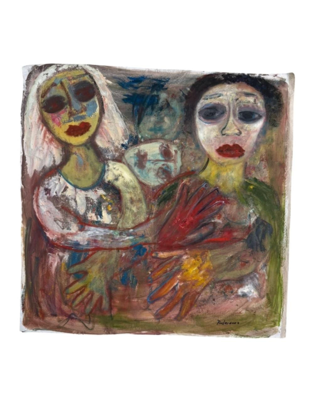 Hegina Rodrigues comparable auction result: hegina rodrigues 20th century oil canvas