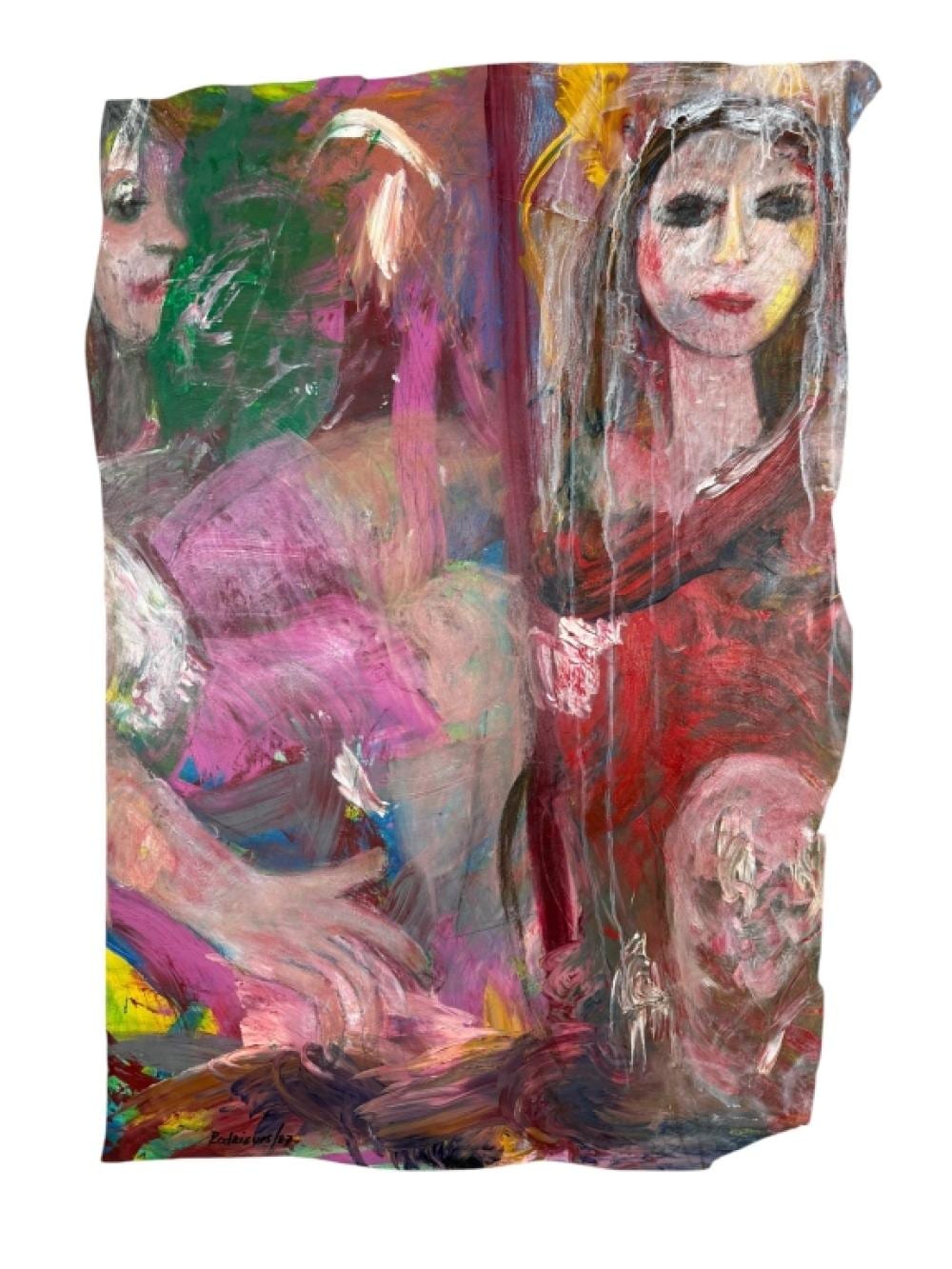 Hegina Rodrigues comparable auction result: hegina rodrigues 20th century oil canvas