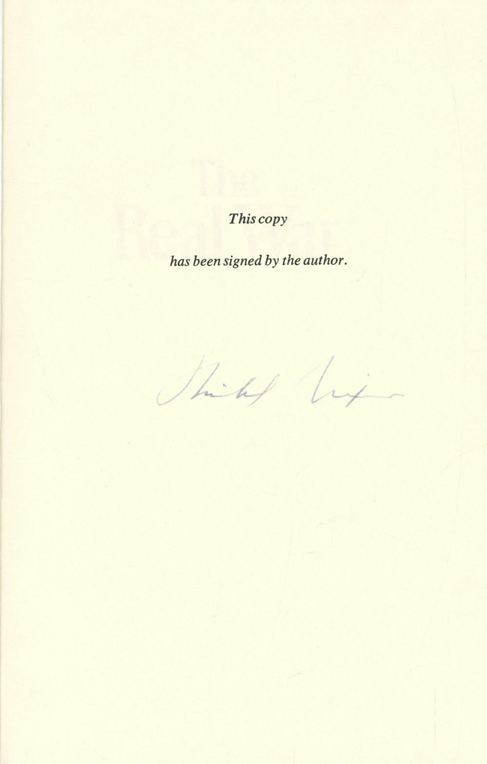 Andy Nixon comparable auction result: nixon richard the real war