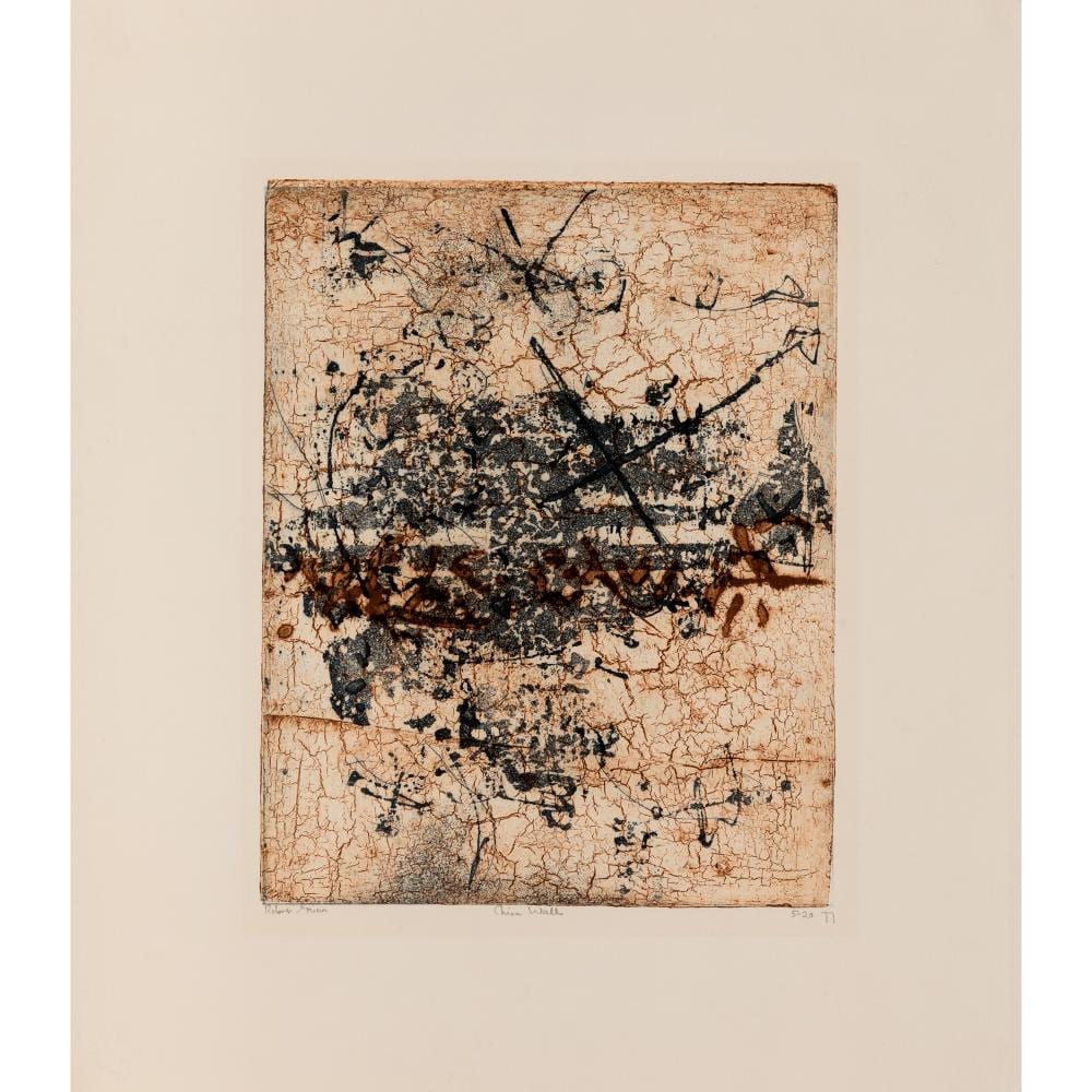 Robert Grieve comparable auction result: robert grieve 1924 2006 china wall 1977 aquatint etching ed 5 20 37 5 x 29 5cm image 58 x 50cm sheet