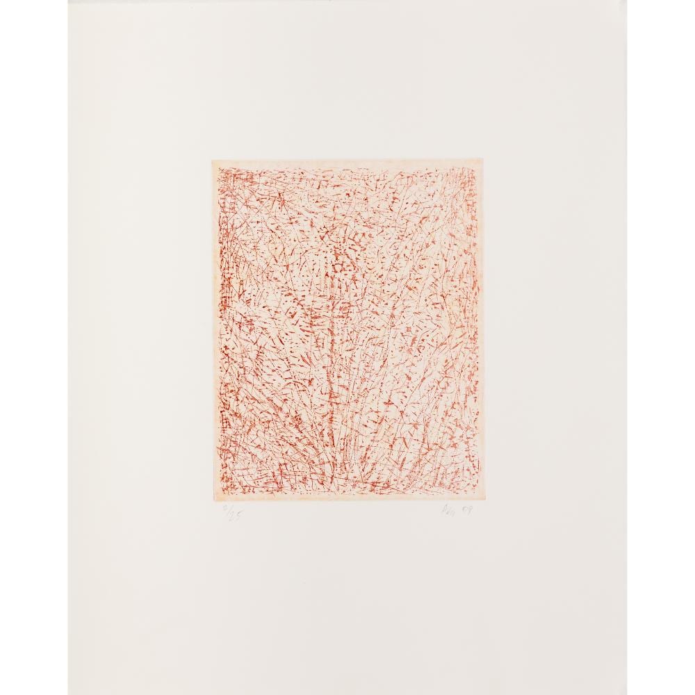 Allan Mitelman comparable auction result: allan mitelman 1946 2025 untitled 2009 etching ed 2 25 25 x 20cm image 51 x 41cm sheet