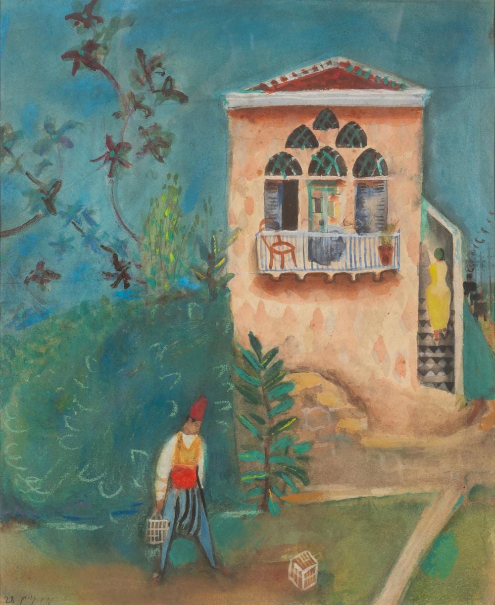 Nahum Gutman comparable auction result: nachum gutman