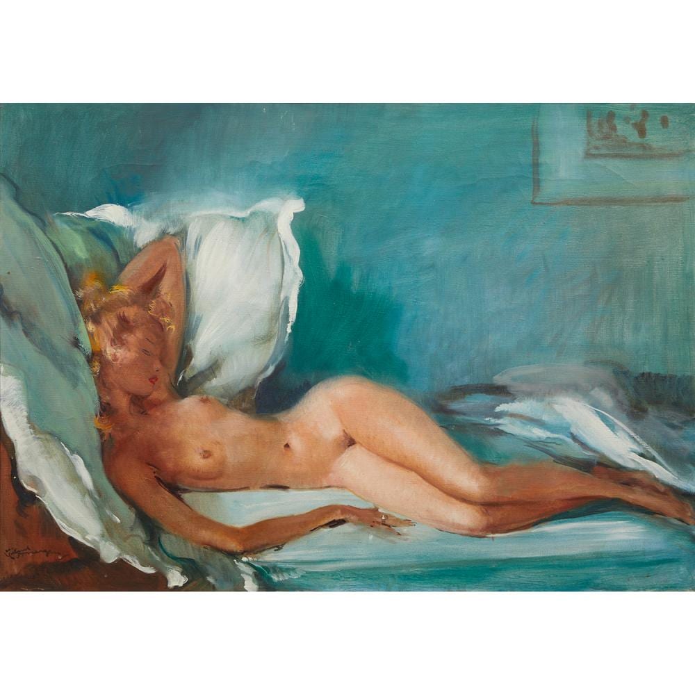 Jean-Gabriel Domergue comparable auction result: jean gabriel domergue 1889 1962
