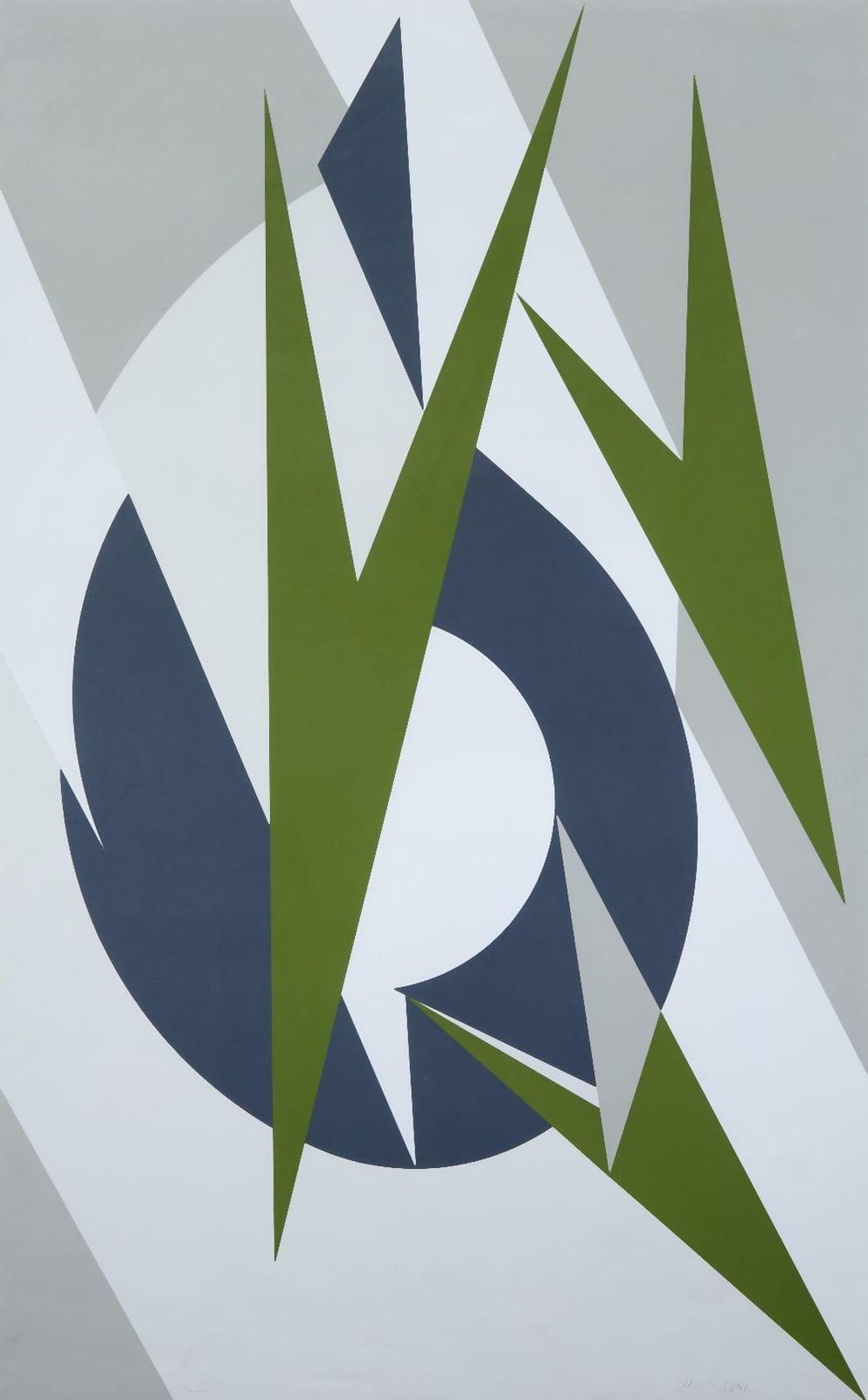 Lee Krasner comparable auction result: lee krasner american 1908 1984 embrace 1976 screenprint in colours on wove signed