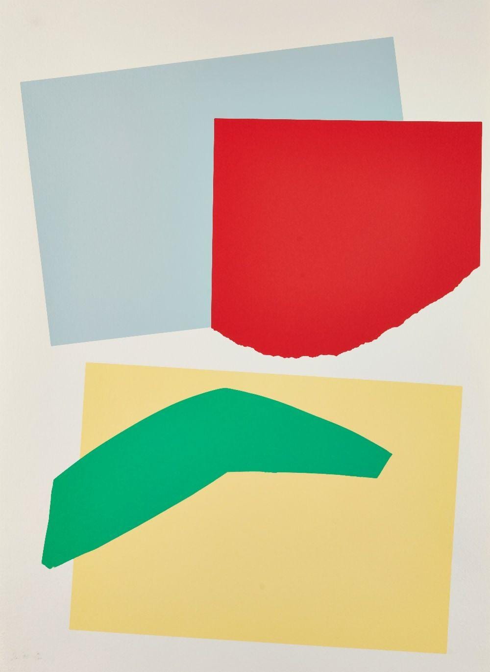 John Talbert McLean comparable auction result: john talbert mclean british 1939 2019 cuthbert cockalorum 1995 screenprint in colou