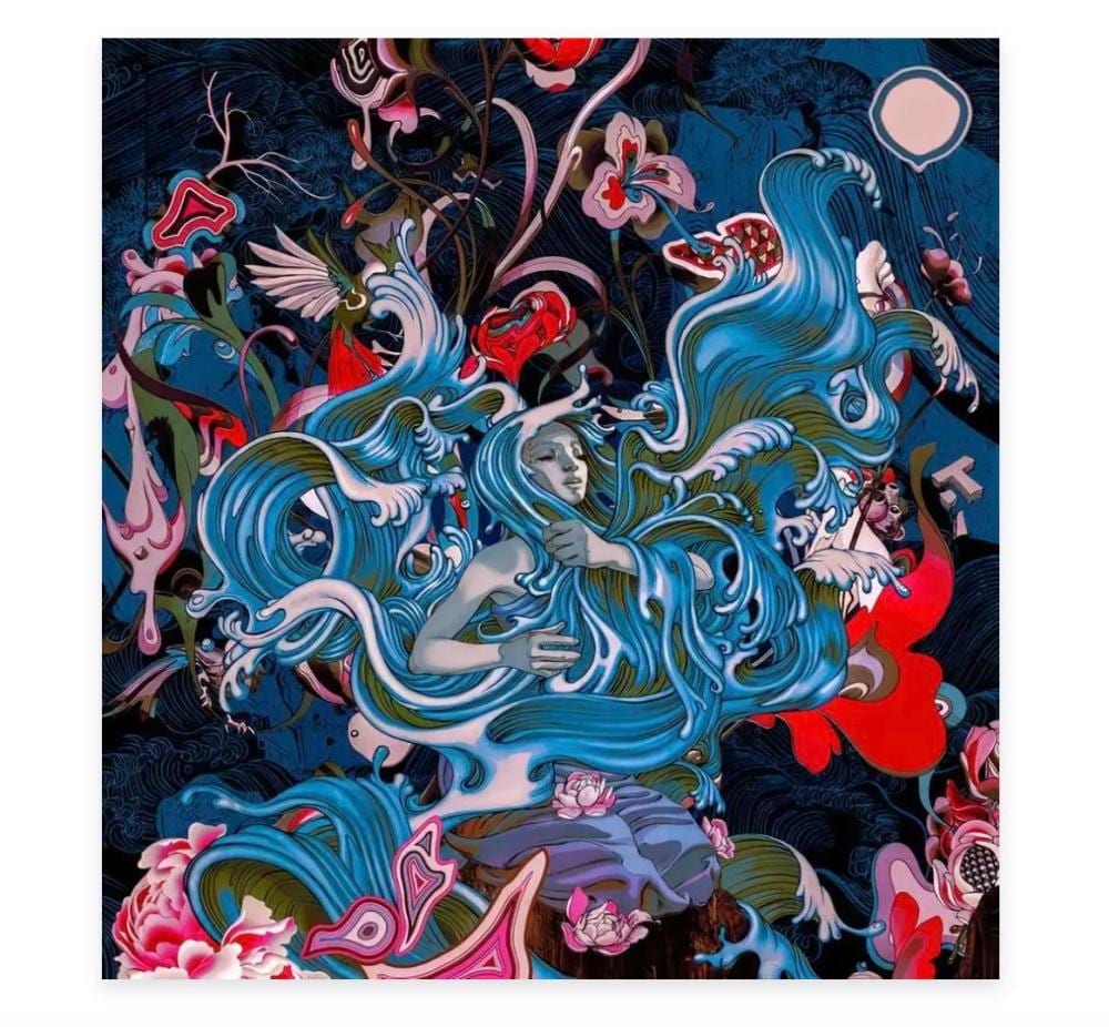 James Jean comparable auction result: james jean taiwanese 1979 aloha oe 2017