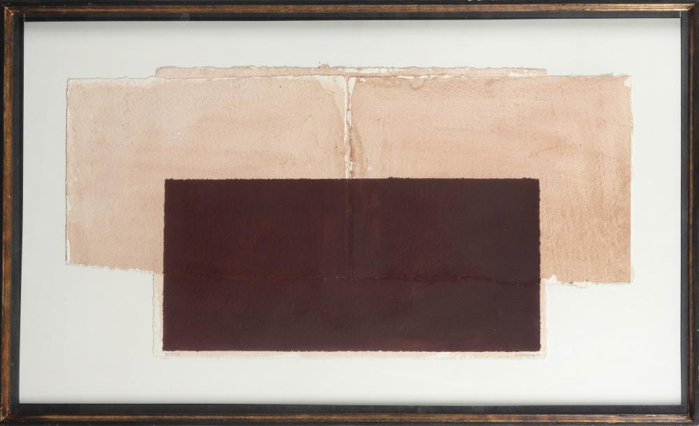 Rafael Canogar comparable auction result: rafael canogar toledo 1935