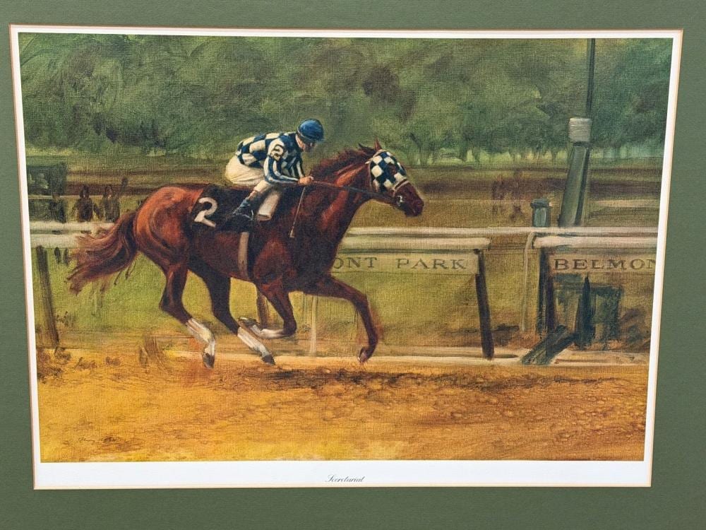 henry koehler 1974 secretariat print · Dana J. Tharp Auctions · 2026-06-27 Henry Koehler comparable auction result: henry koehler 1974 secretariat print