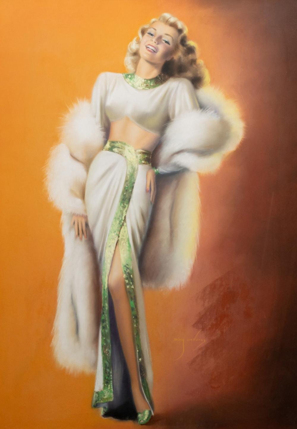 Billy De Vorss comparable auction result: billy devorss 1908 1985 original pastel illustration
