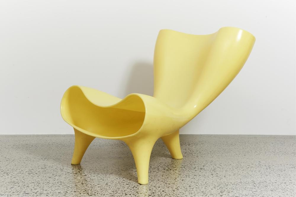 Marc Newson comparable auction result: marc newson australian italian b 1963 orgone chair designed 1993 height 84 cm width 77 cm depth 95 cm