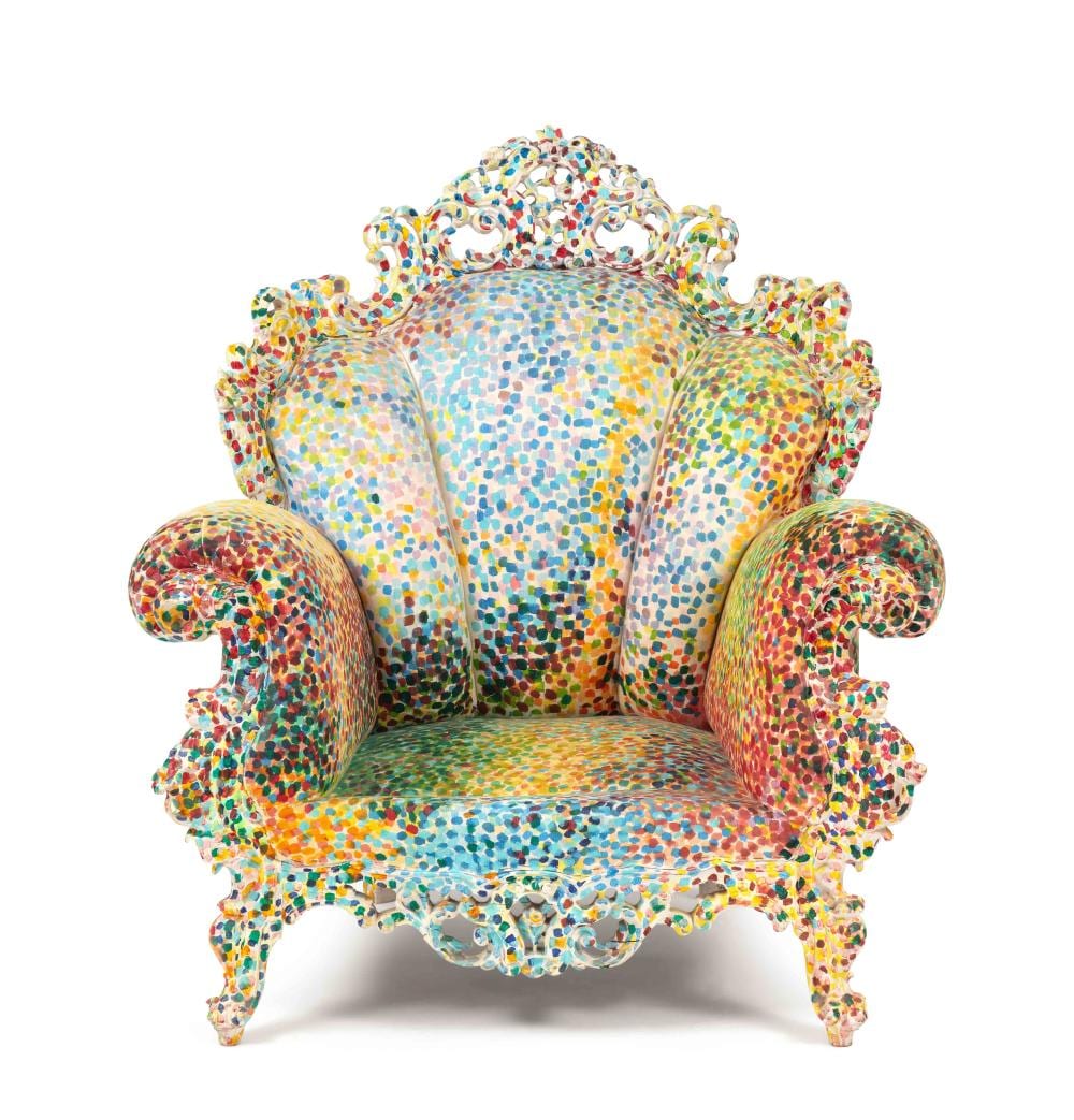 Alessandro Mendini comparable auction result: alessandro mendini sessel poltrona di proust 1979