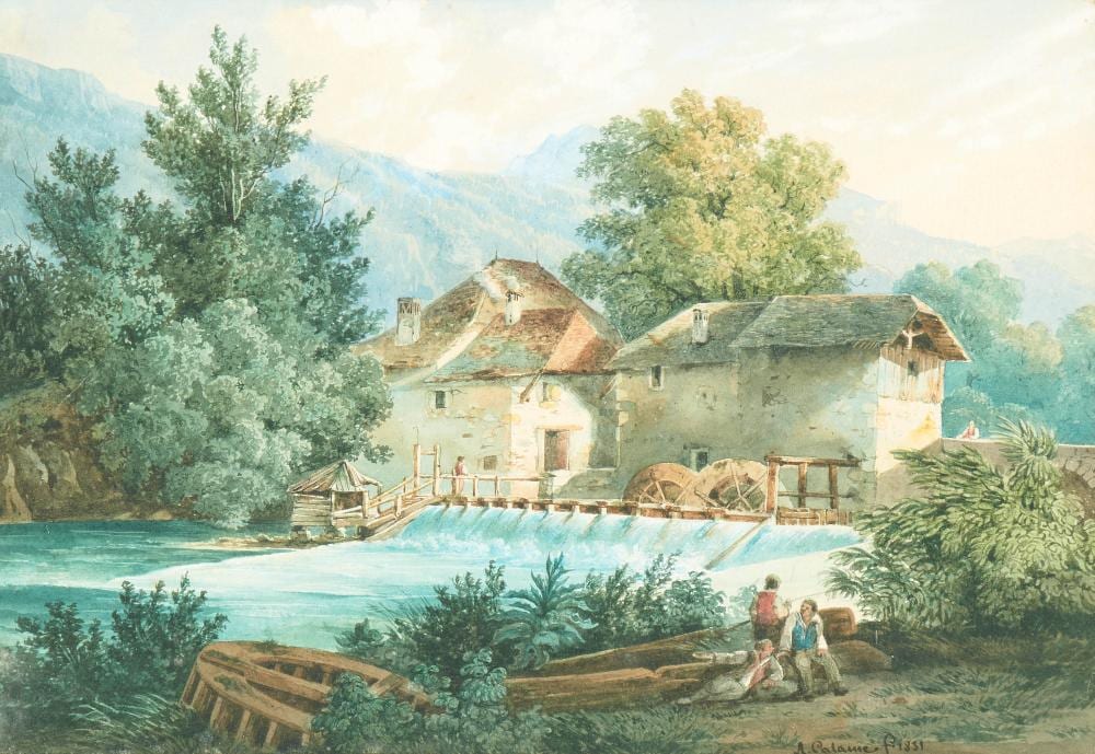 Alexandre Calame comparable auction result: alexandre calame