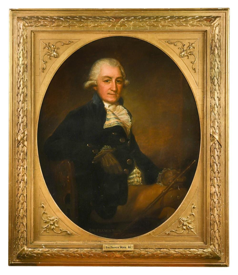 Francis Alleyne comparable auction result: francis alleyne british 1750 1815