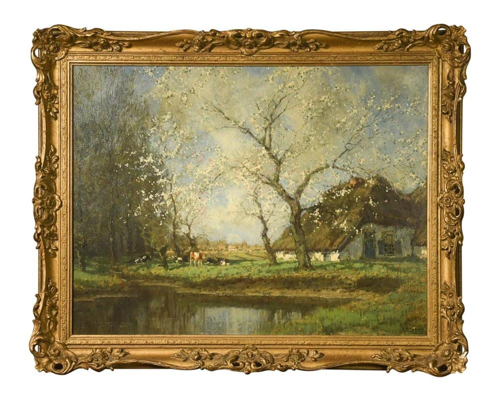 Arnold Marc Gorter comparable auction result: arnold marc gorter dutch 1866 1933
