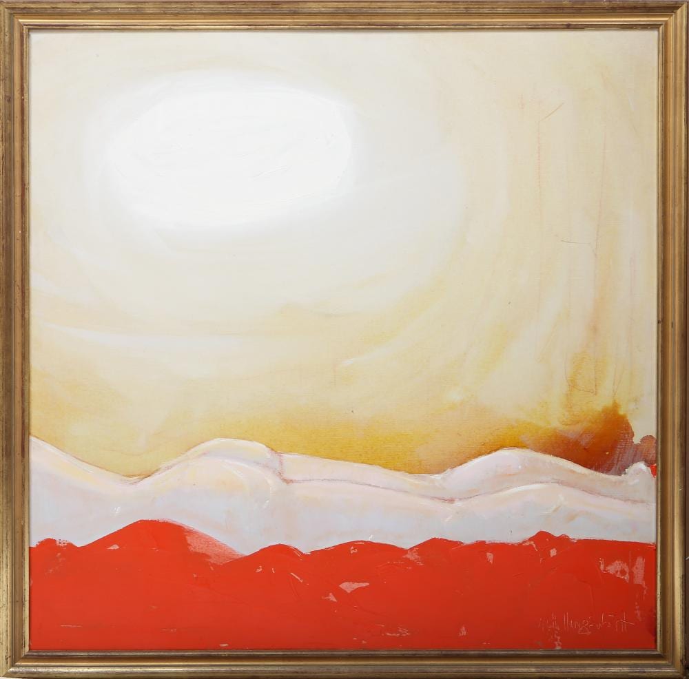 Alvin Carl Hollingsworth comparable auction result: alvin carl hollingsworth sun view painting