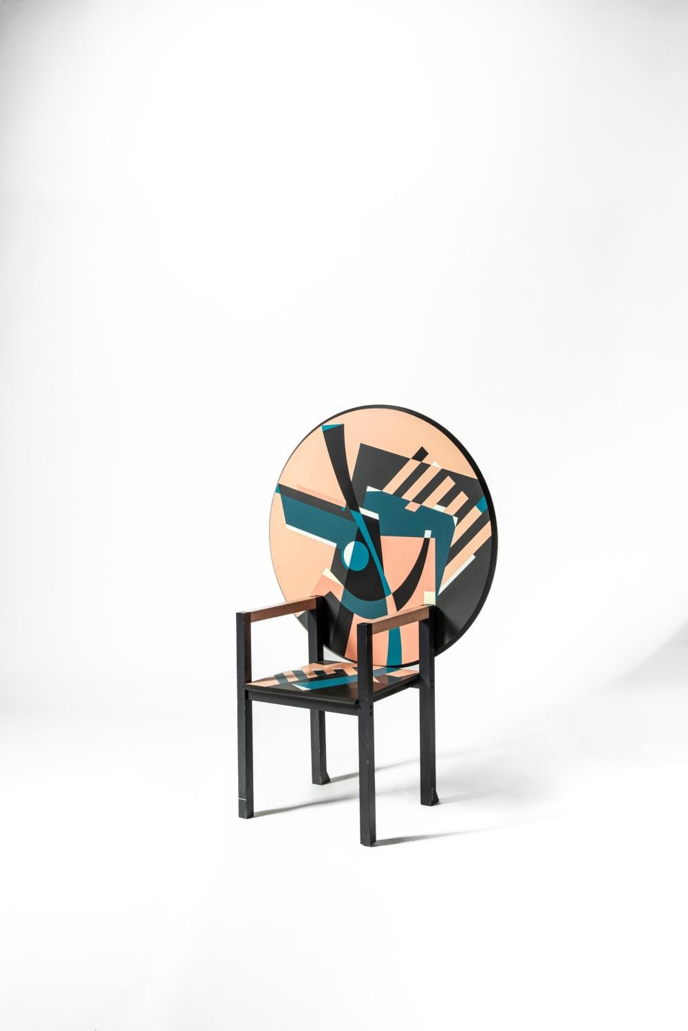 Alessandro Mendini comparable auction result: alessandro mendini milano 1931 milano 2019 table chair model zabro from the nuova alchimia collection 1984